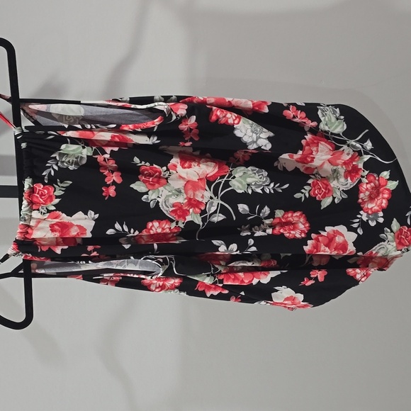 EUC Dressy Floral Tank Top - Picture 3 of 4